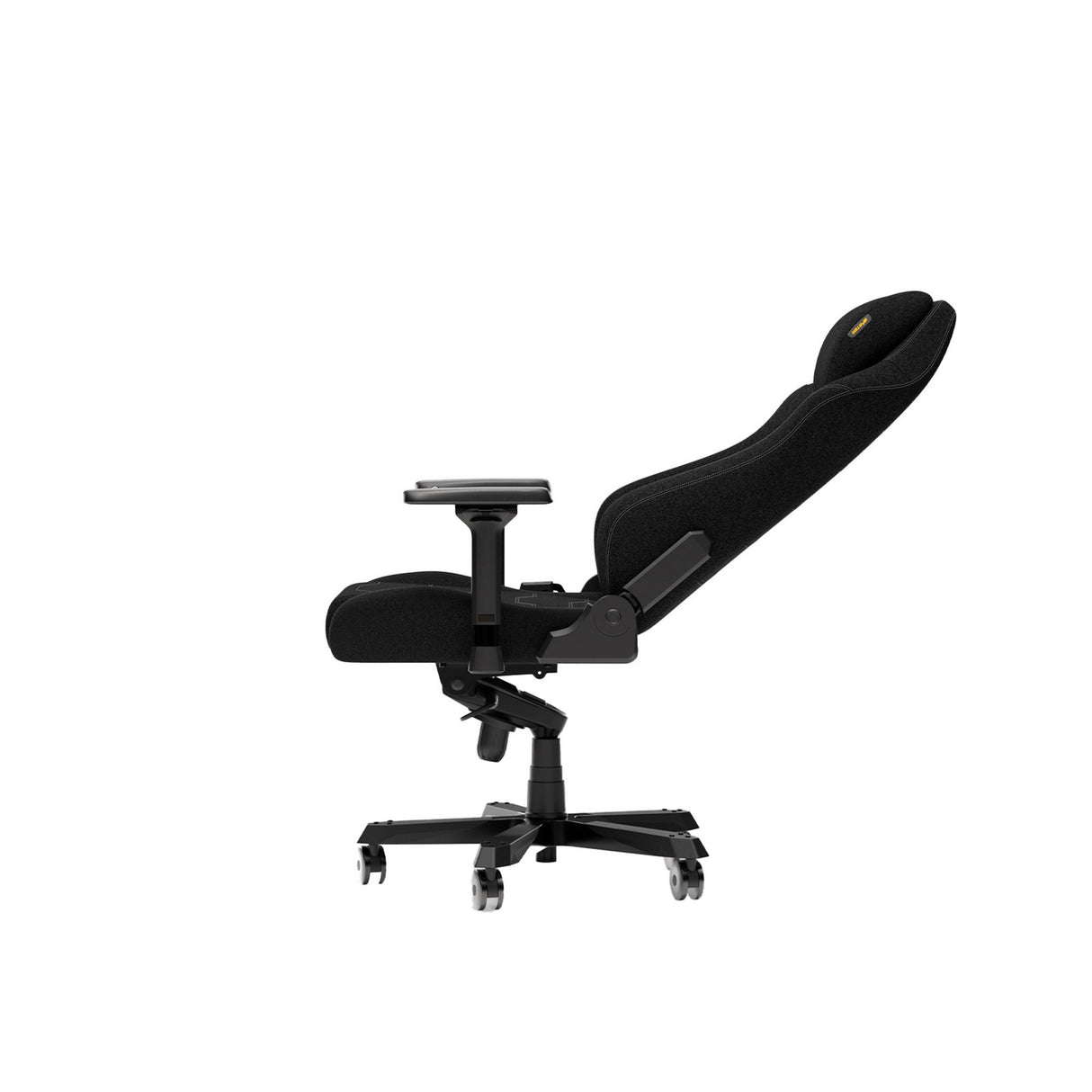 Dxracer master xl black fabric gamestoel (zwart)