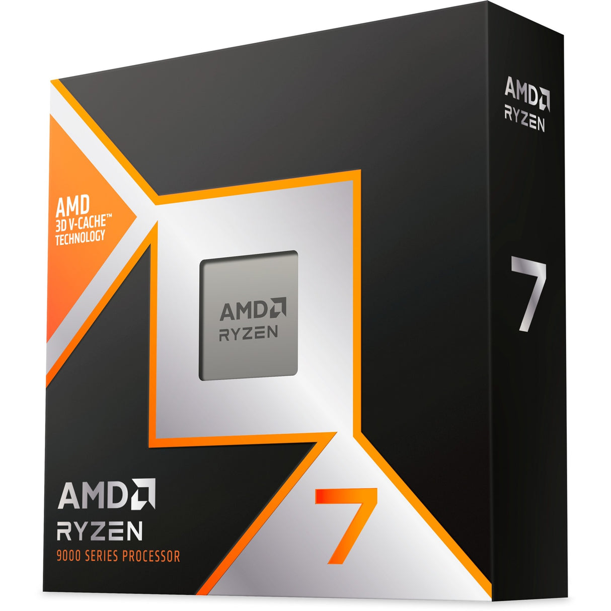 AMD 100-100001084wof Ryzen 7 9800x3D CPU, AM5, 8c 16t, 4,7 5,2 GHz, 96 MB, 120 W, verpackt