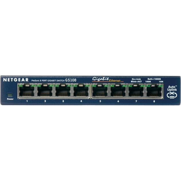 Netgear GS108 Switch (blau, Einzelhandel)