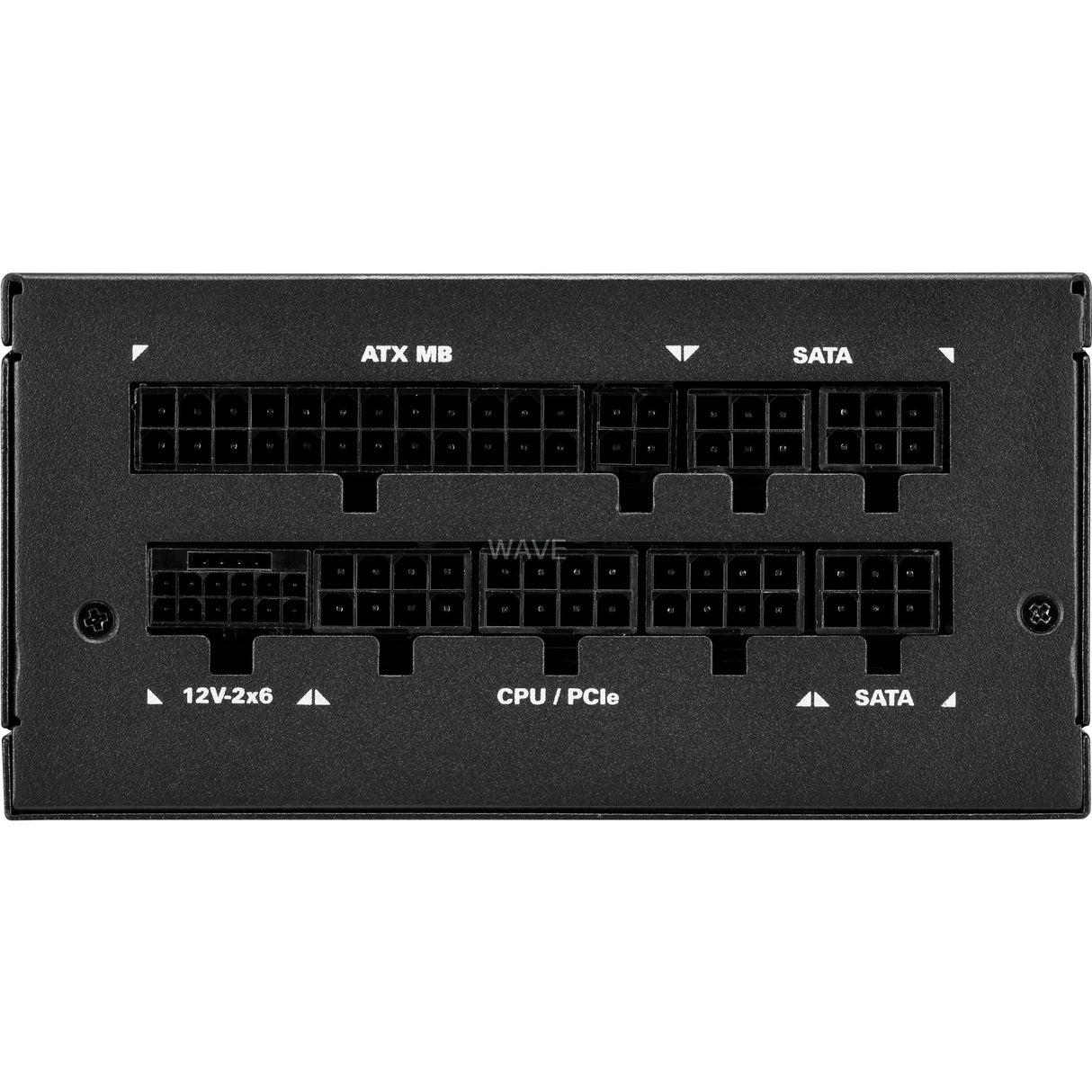 Sharkoon Rebel P20 SFX modulares 850-Watt-Netzteil (schwarz, 1x 12V-2x6, 2x PCIe)