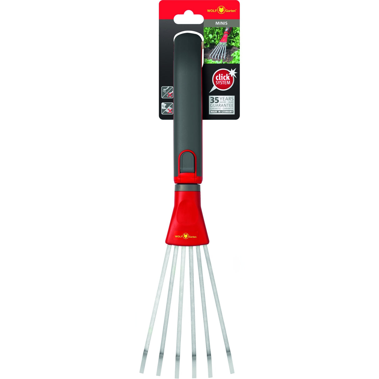 Wolf-garten 71aie003650 ld-m kleiner Fächerbesen 11,5 cm