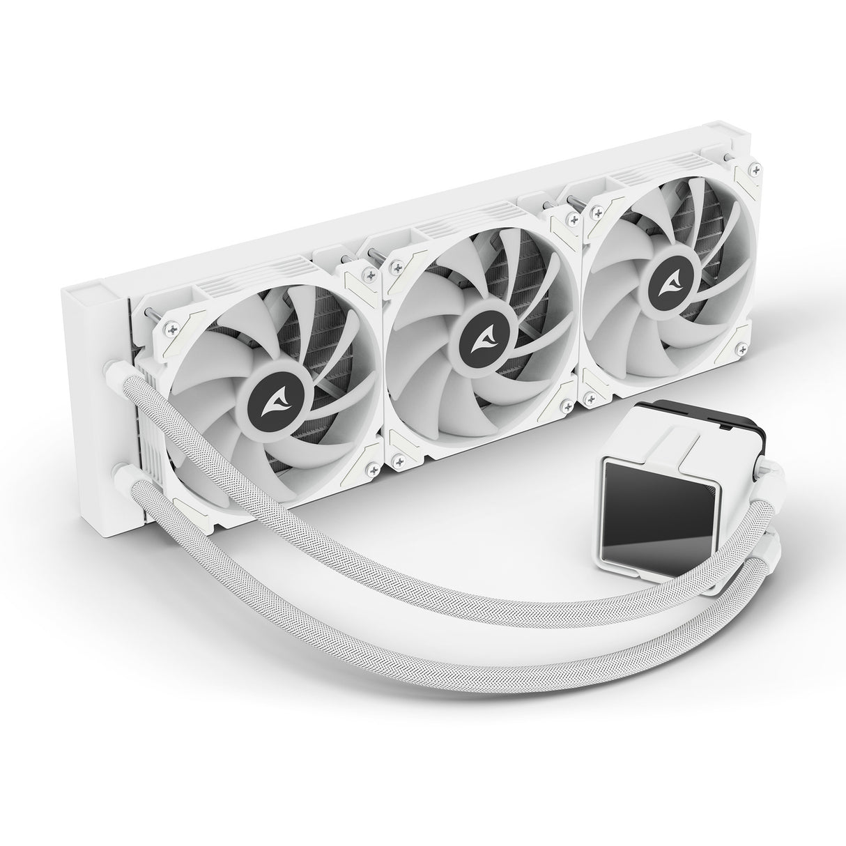 Sharkoon S60 ArGB Wasserkühlung (weiß, 4-Pin-PWM)