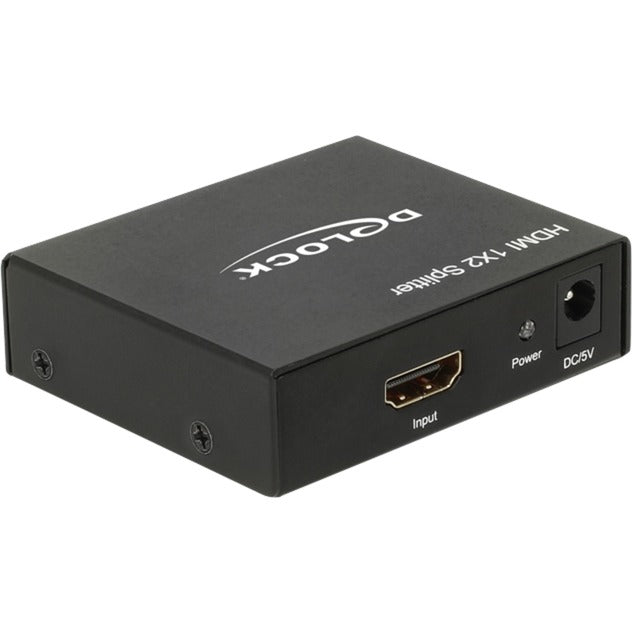 Delock Splitter HDMI Eingang > 2x HDMI 4K HDMI Splitter (schwarz)
