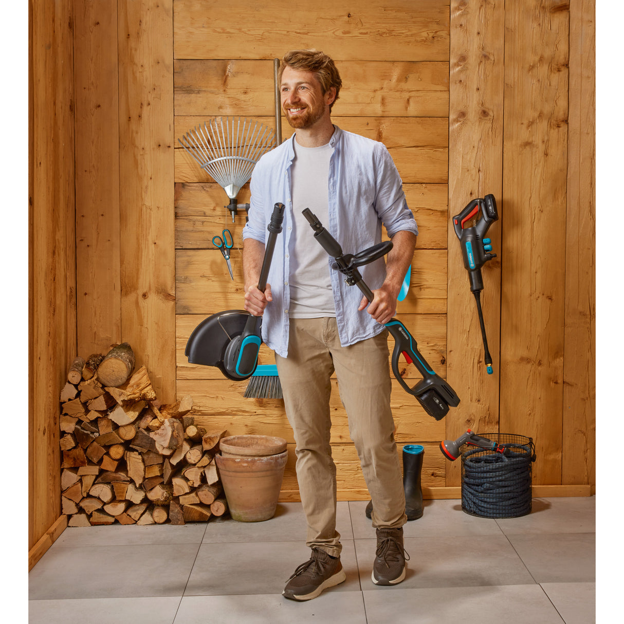 Gardena Trimmer Powertrim 3018V P4A Solo