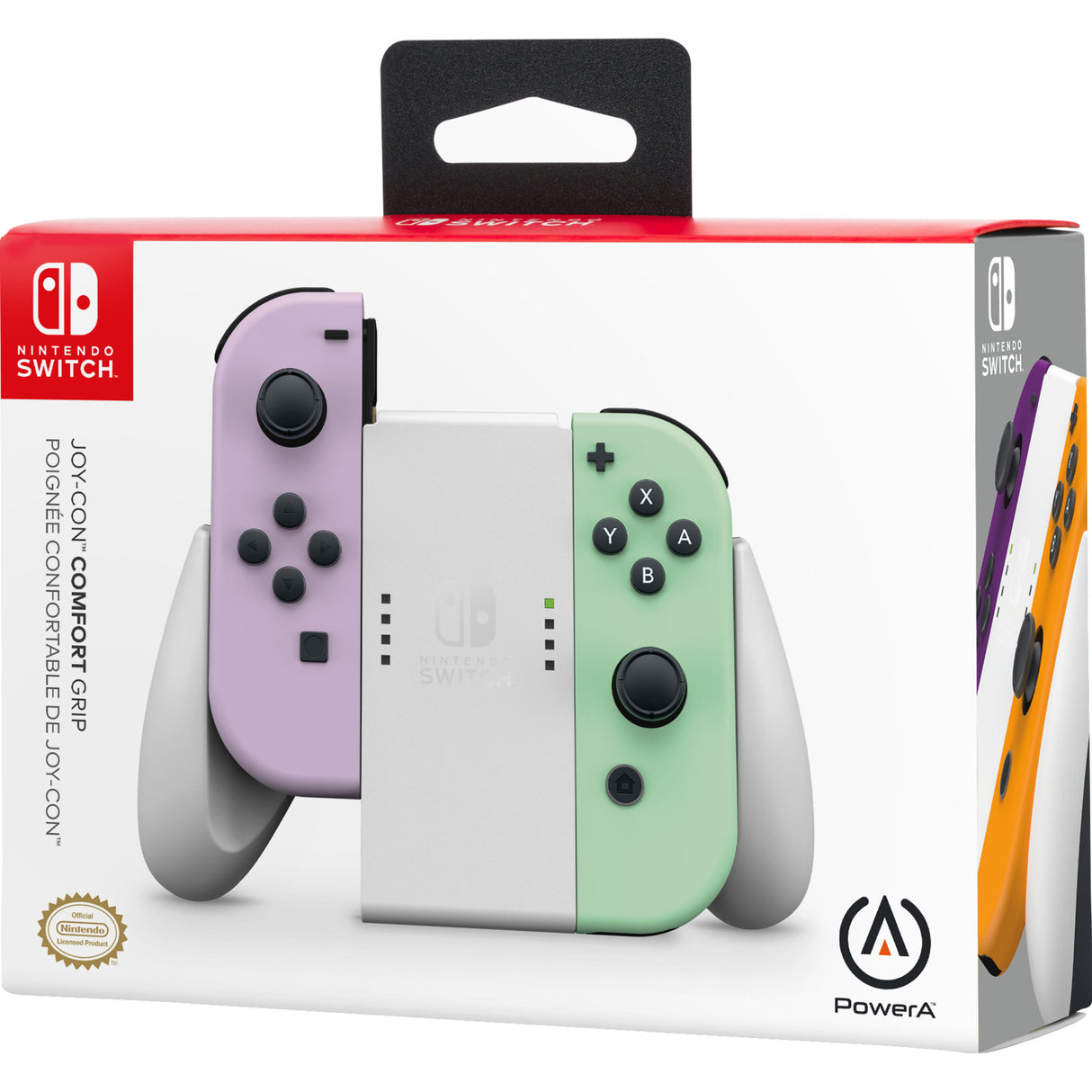 Powera Joy-Con-Komfortgriff für Nintendo Switch – weiße Montage (weiß)