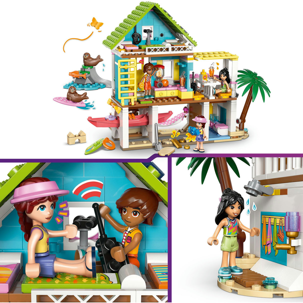 Lego Friends 42699 Strandhaus mit Robben