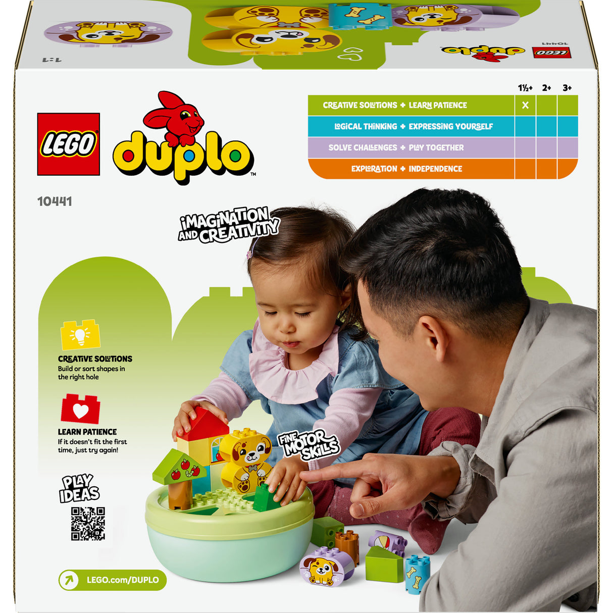 Lego Duplo 10441 Formensortierer-Welpenhaus