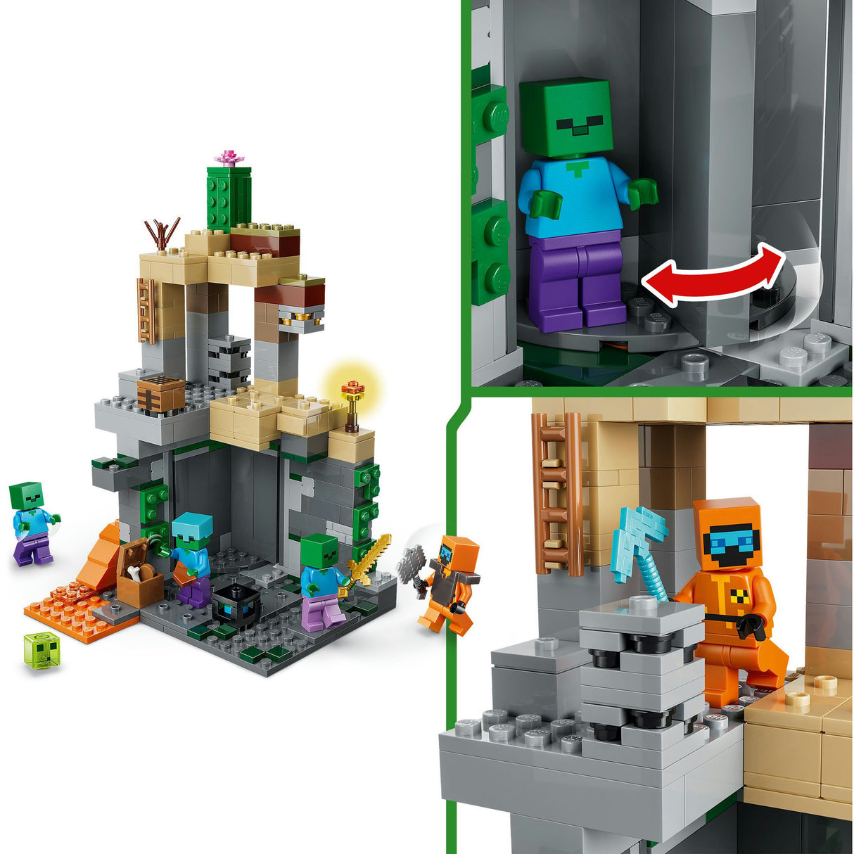 Lego Minecraft 21587 Zombie-Dungeon