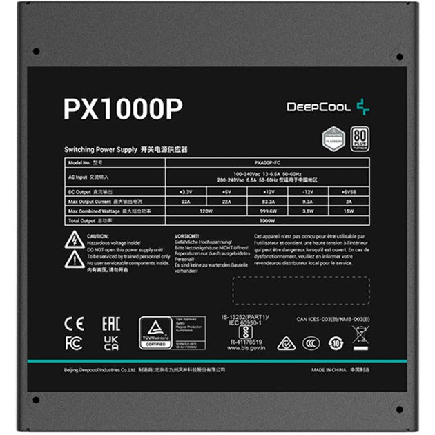 Deepcool px-p 1000w Platin