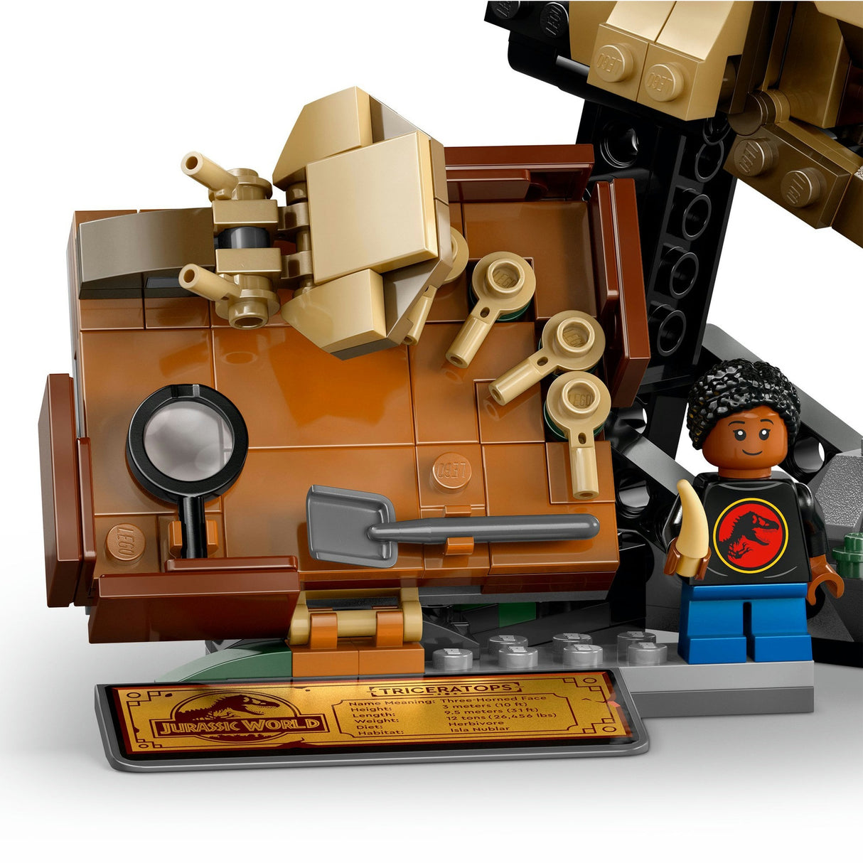Lego Jurassic World 76969 Dinosaurierfossilien: Triceratops-Schädel
