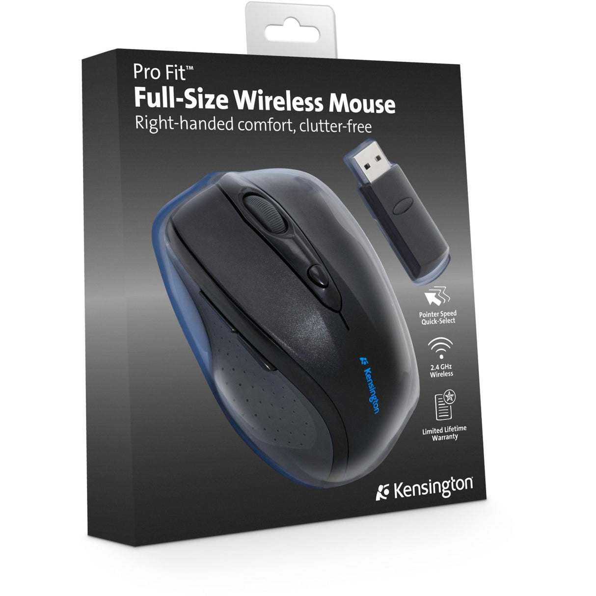 Kensington Fit Wireless Maus in voller Größe