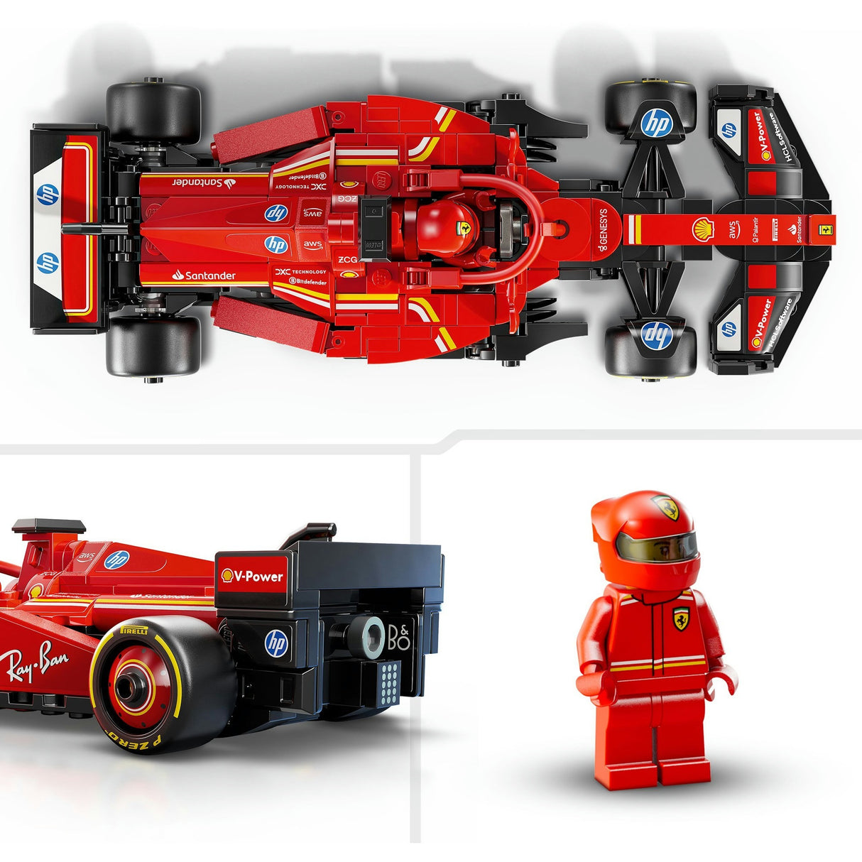 Lego Speed Champions 77242 Ferrari SF-24 F1-Rennwagen