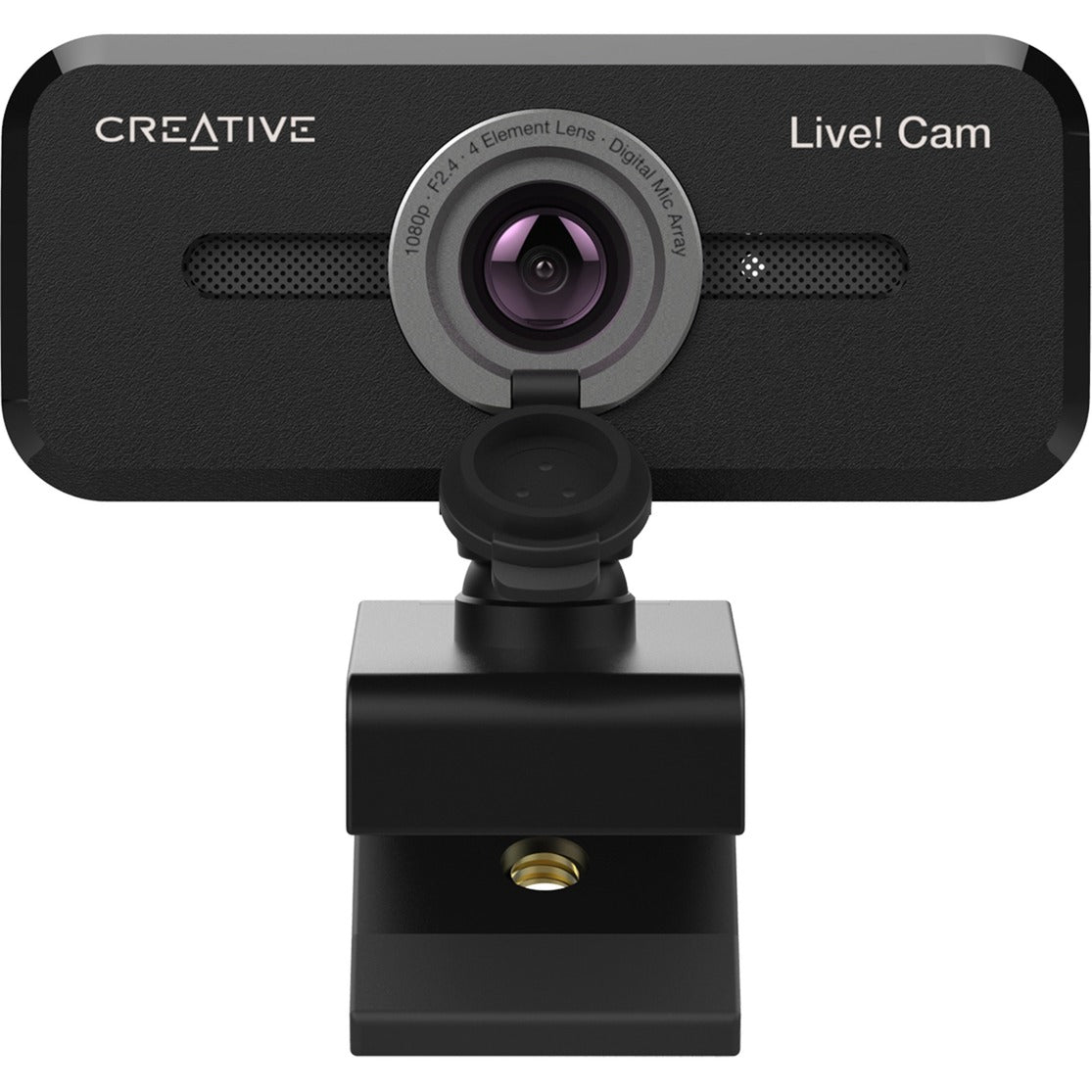Kreativ leben! Cam Sync 1080p v2 Webcam (schwarz)