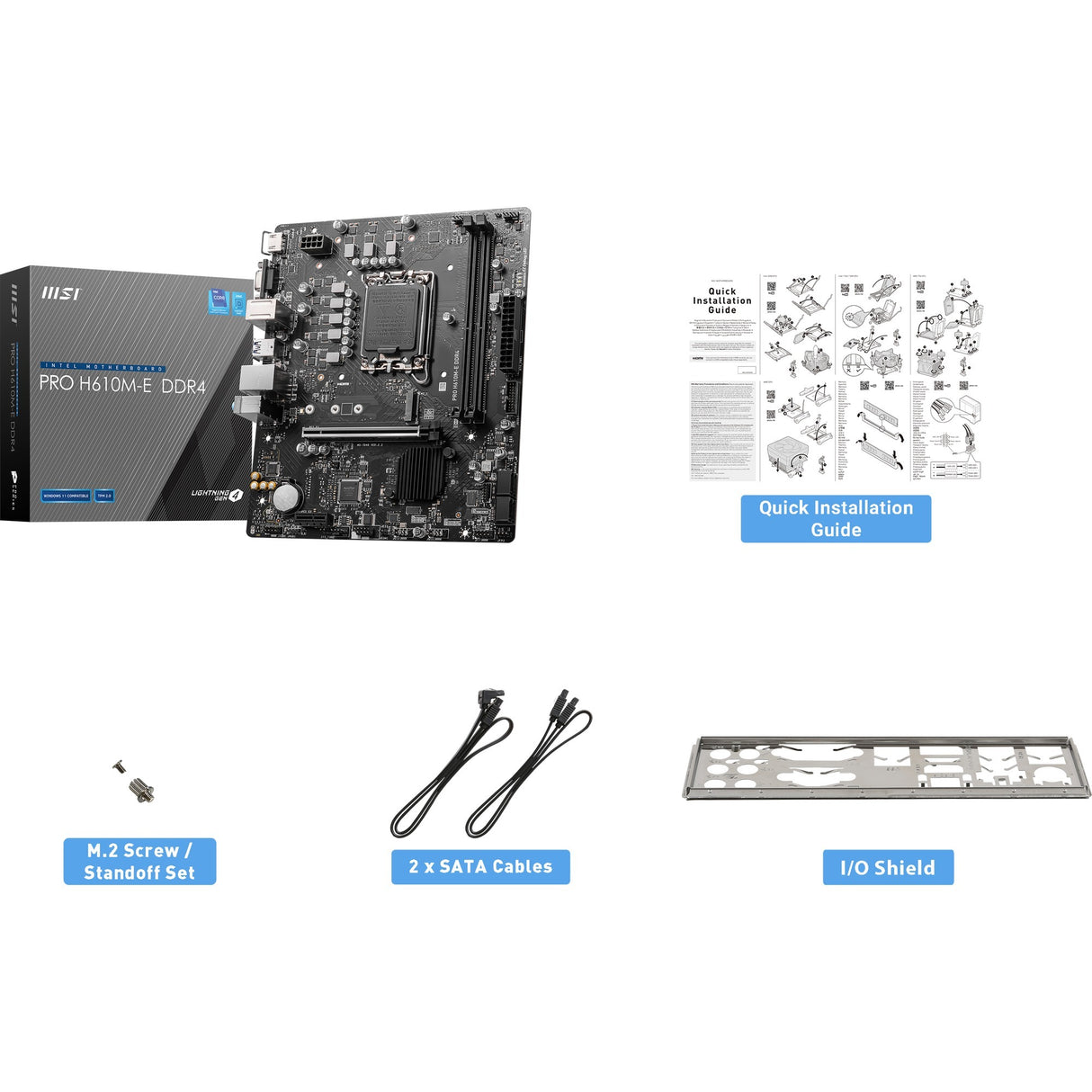 MSI MSI Pro H610M-E DDR4
