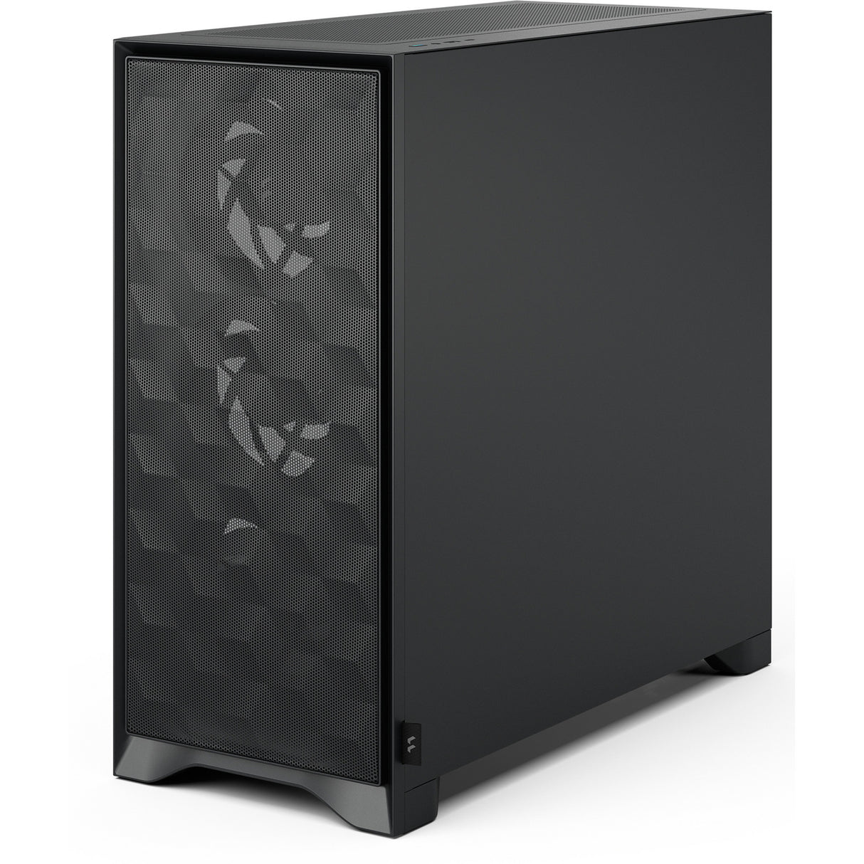 Fractal design pop 2 air midi tower behuizing (zwart | 1x usb-a | 1x usb-c | tempered glass)