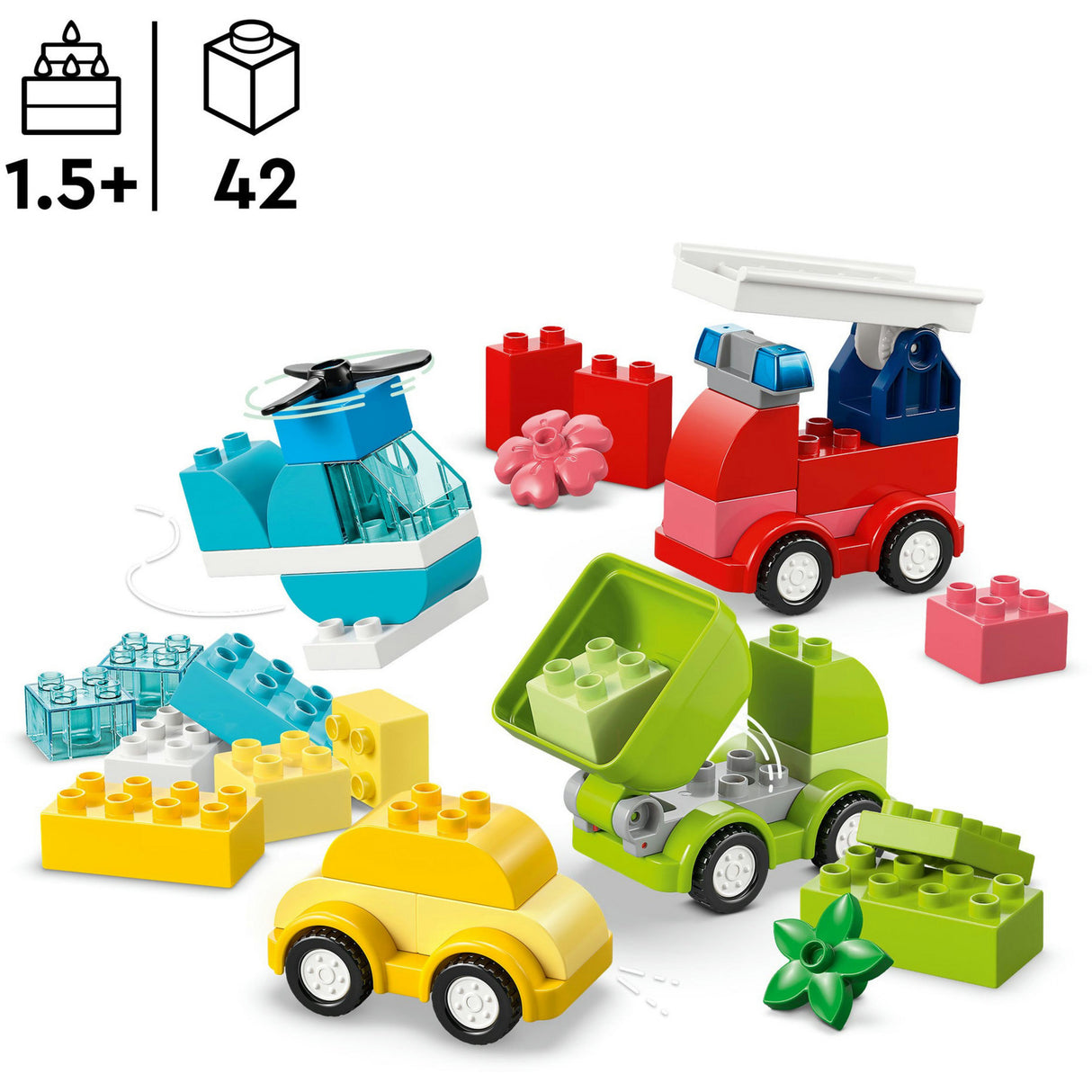 Lego Duplo 10474 meine ersten kreativen Fahrzeuge