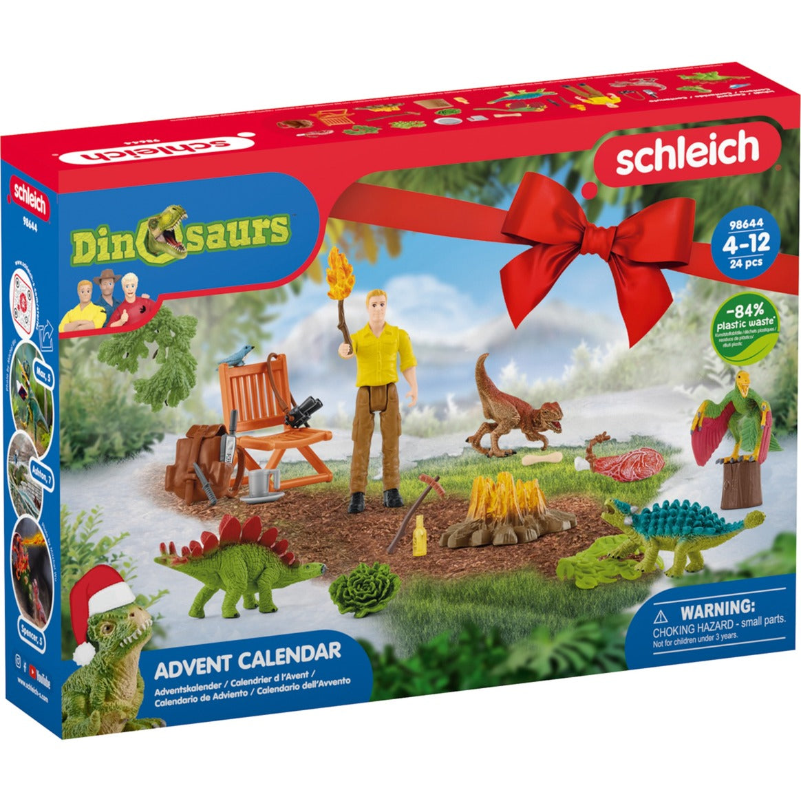 Schleich Dinosaurier-Adventskalender 98644