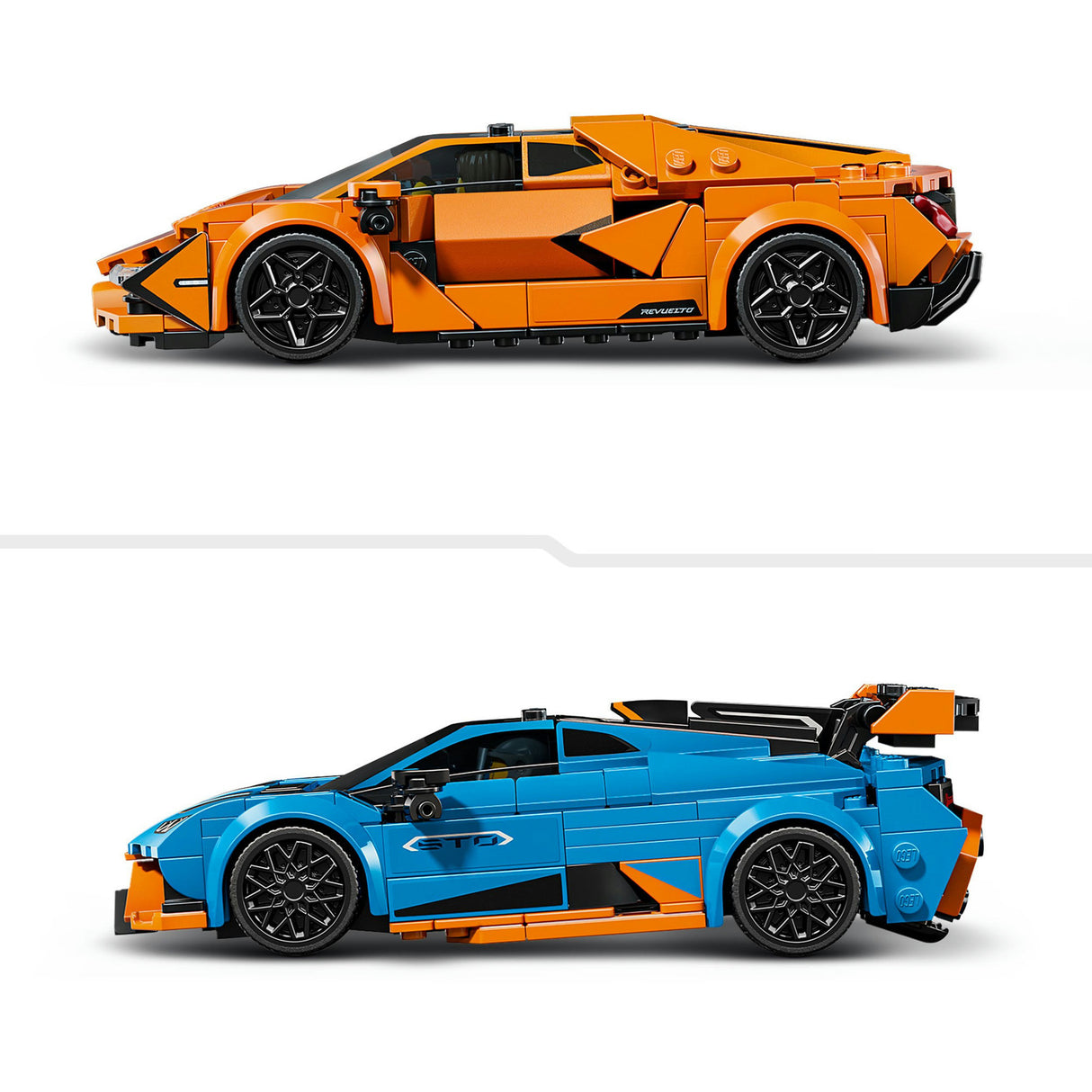 Lego Speed Champions 77238 Lamborghini Revuelto und Huracan Sto