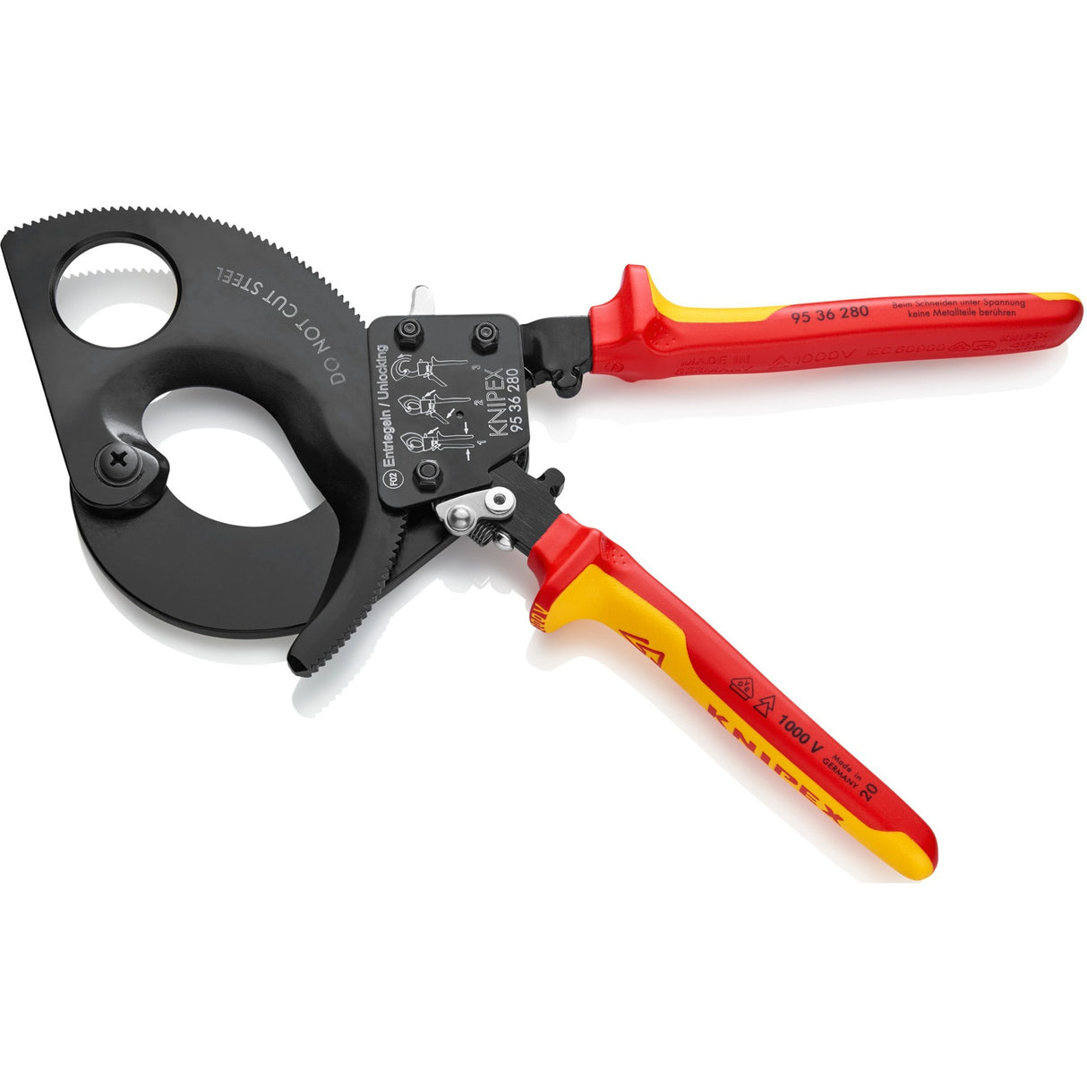 Knipex Knipex -Kabelschere mit Ratschenprinzip 9536280