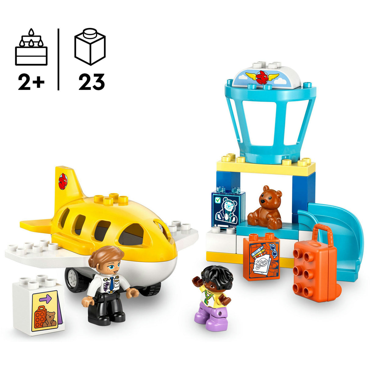 Lego Duplo 10443 zum ersten Mal am Flughafen