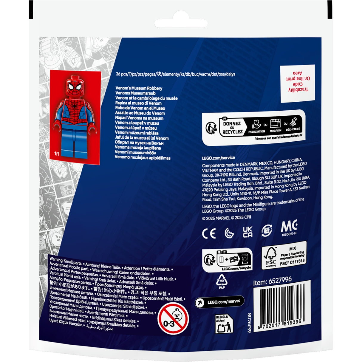 Lego Superhelden 30707 Einbruch ins Venoms Museum