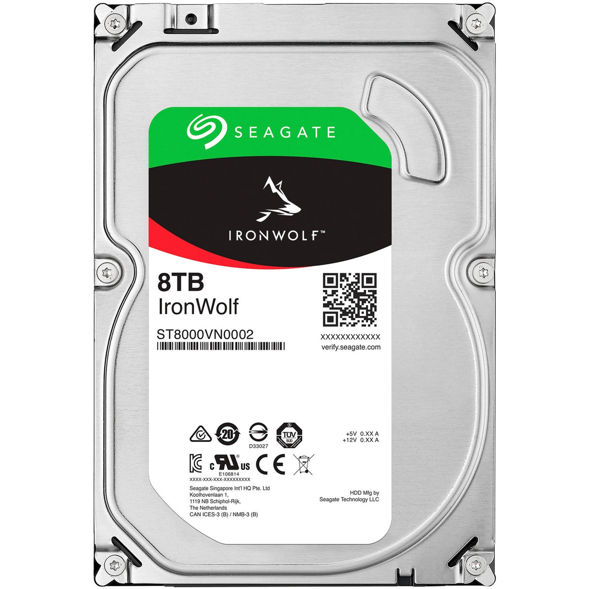 Seagate Ironwolf 8 TB Festplatte (SATA 600, 24 7)