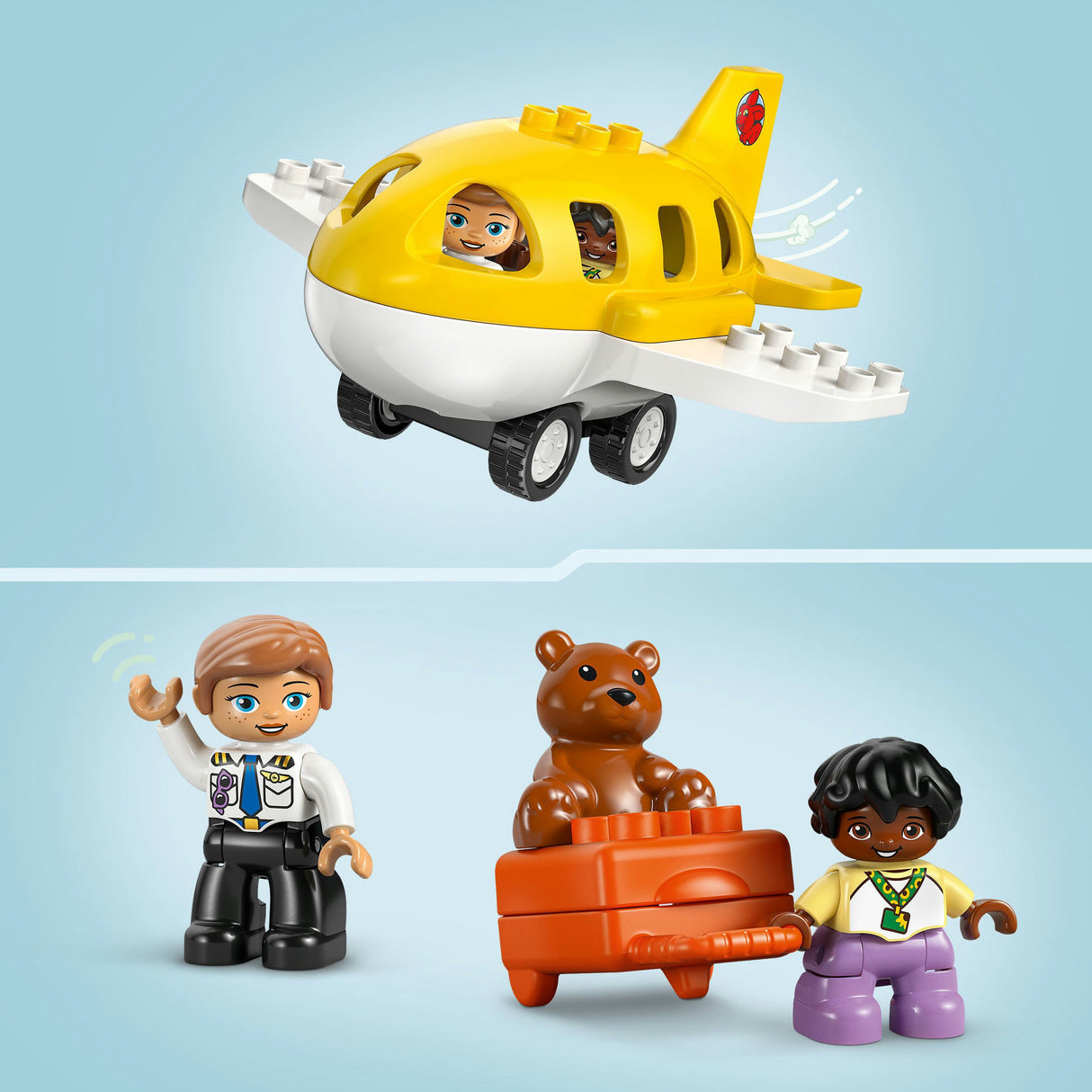 Lego Duplo 10443 zum ersten Mal am Flughafen