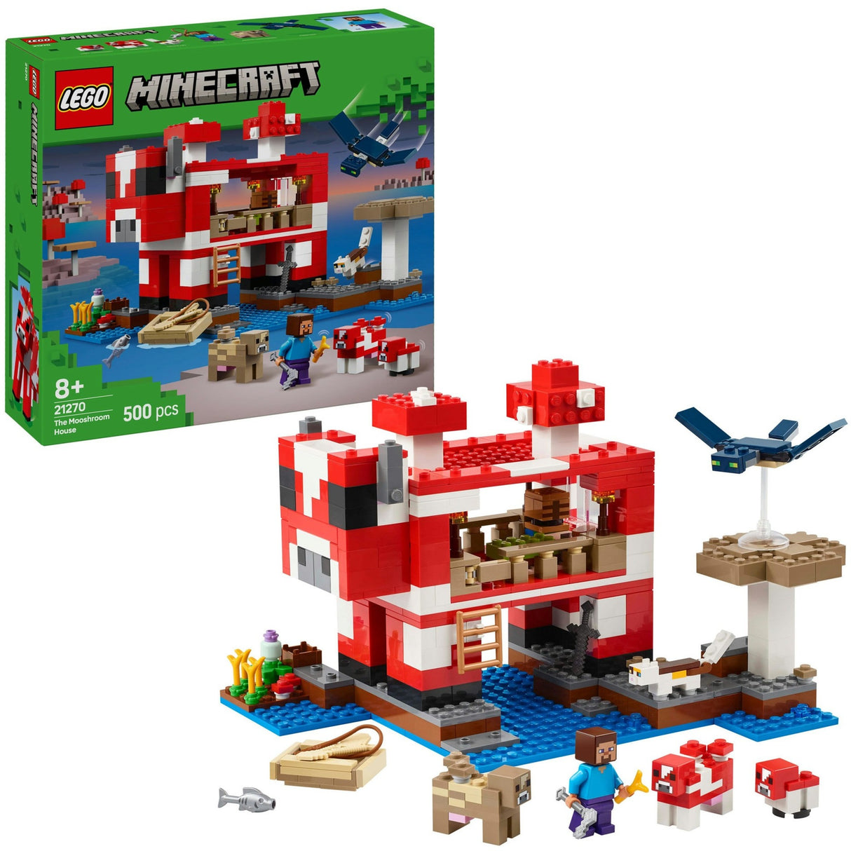 Lego Minecraft 21270 Das Mooshroom-Haus