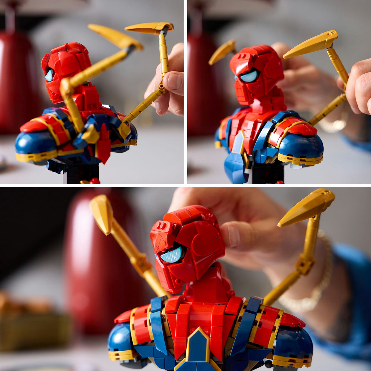 Lego Superhelden 76326 Iron Spider-Man-Büste