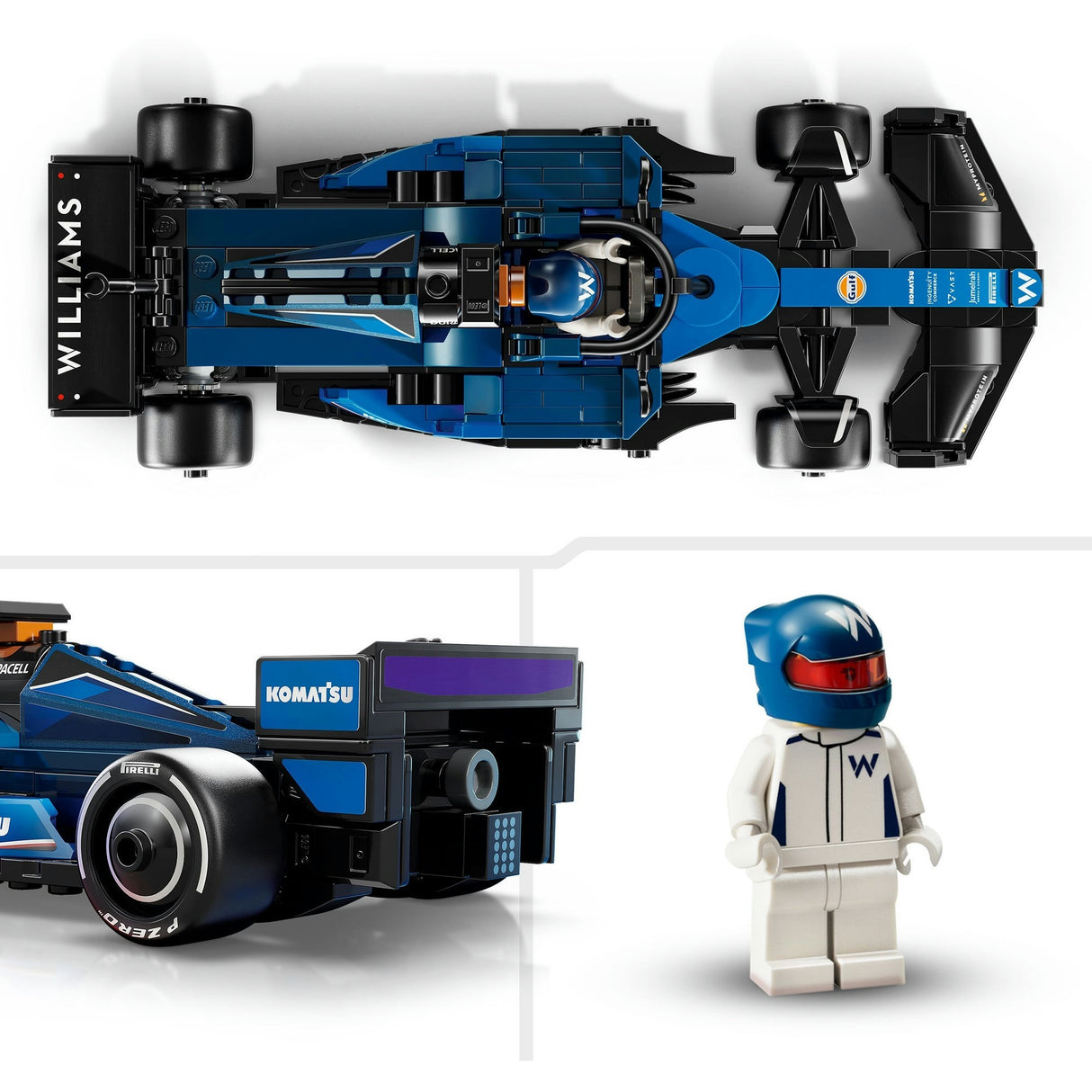 Lego Speed Champions 77249 Williams Racing FW46 F1-Rennwagen