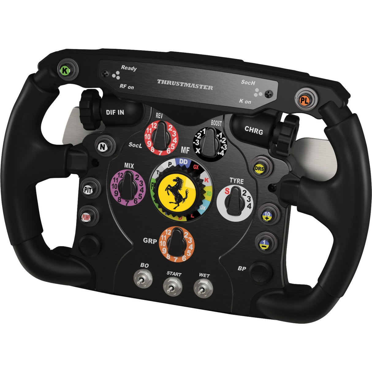 Thrustmaster Ferrari F1 Wheel Add-On Wheel Add-On (Schwarz Silber, PC, Playstation 3, Playstation 4, Xbox One)