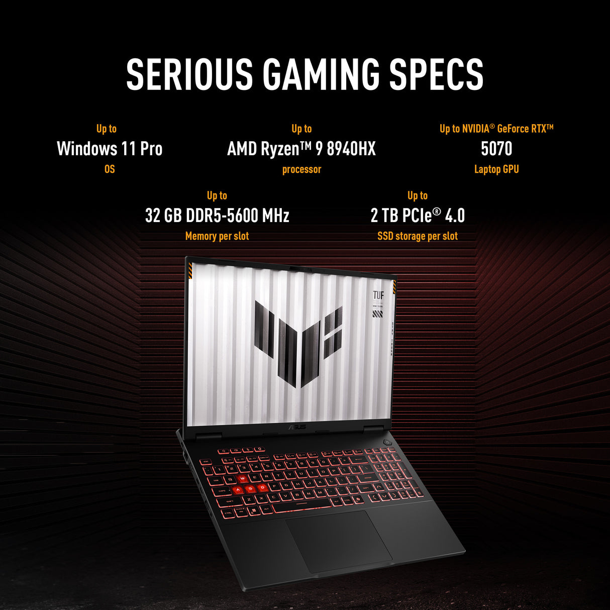 Asus Tuf Gaming A16 FA608um-RV253W 16 Gaming-Laptop (Grau | Ryzen 7 260 | RTX 5060 | 16 GB | 1 TB SSD)