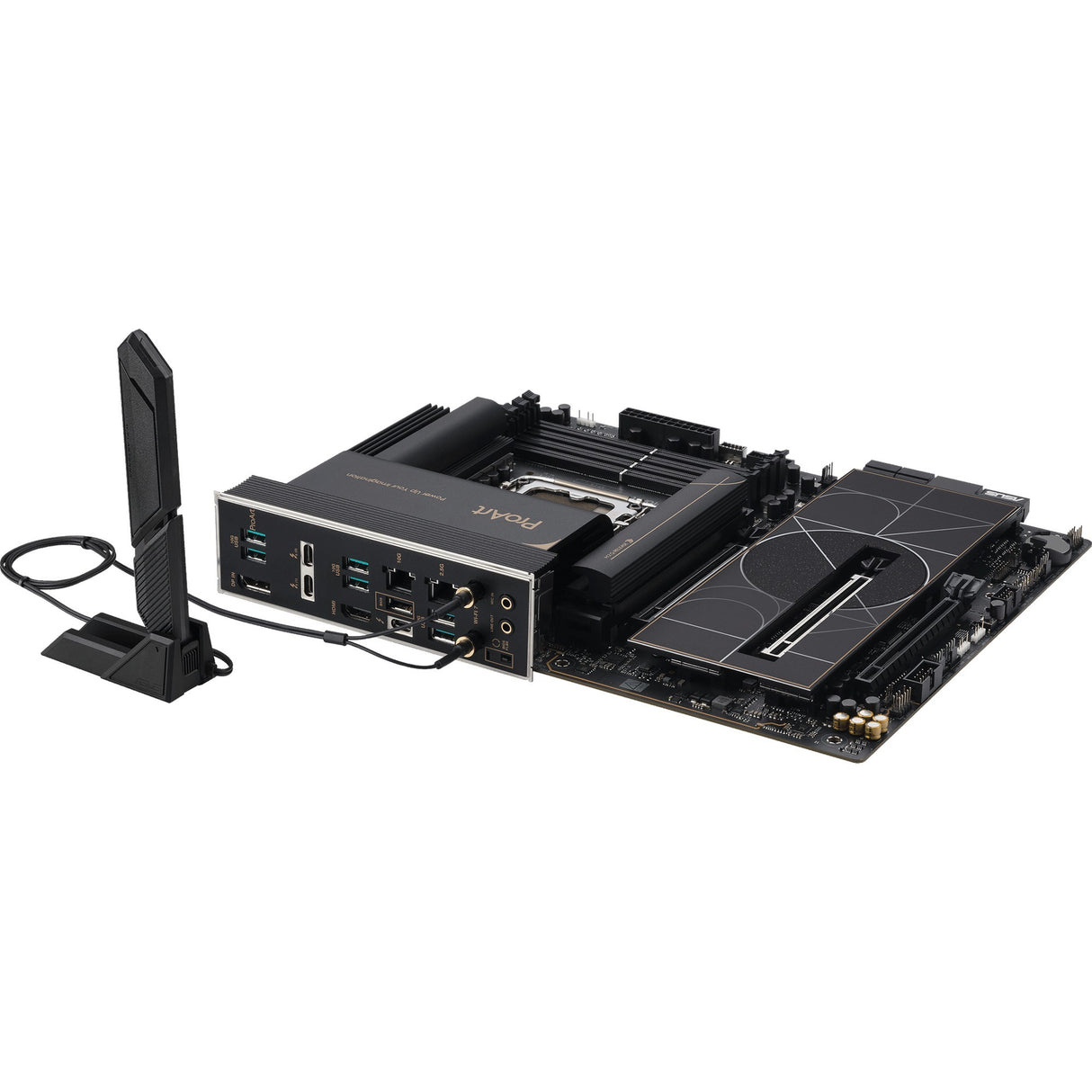 Asus ProArt Z890-Creator WiFi Socket 1851 Motherboard (RAID, 2,5 GB-LAN, 10 GB-LAN, Wi-Fi 7, BT, Sound, ATX)