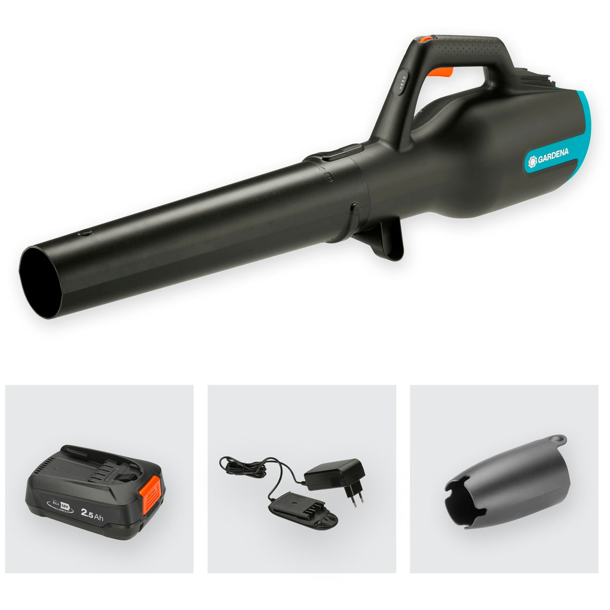 Gardena Gardena Battery Blower PowerJet 18V P4A Set