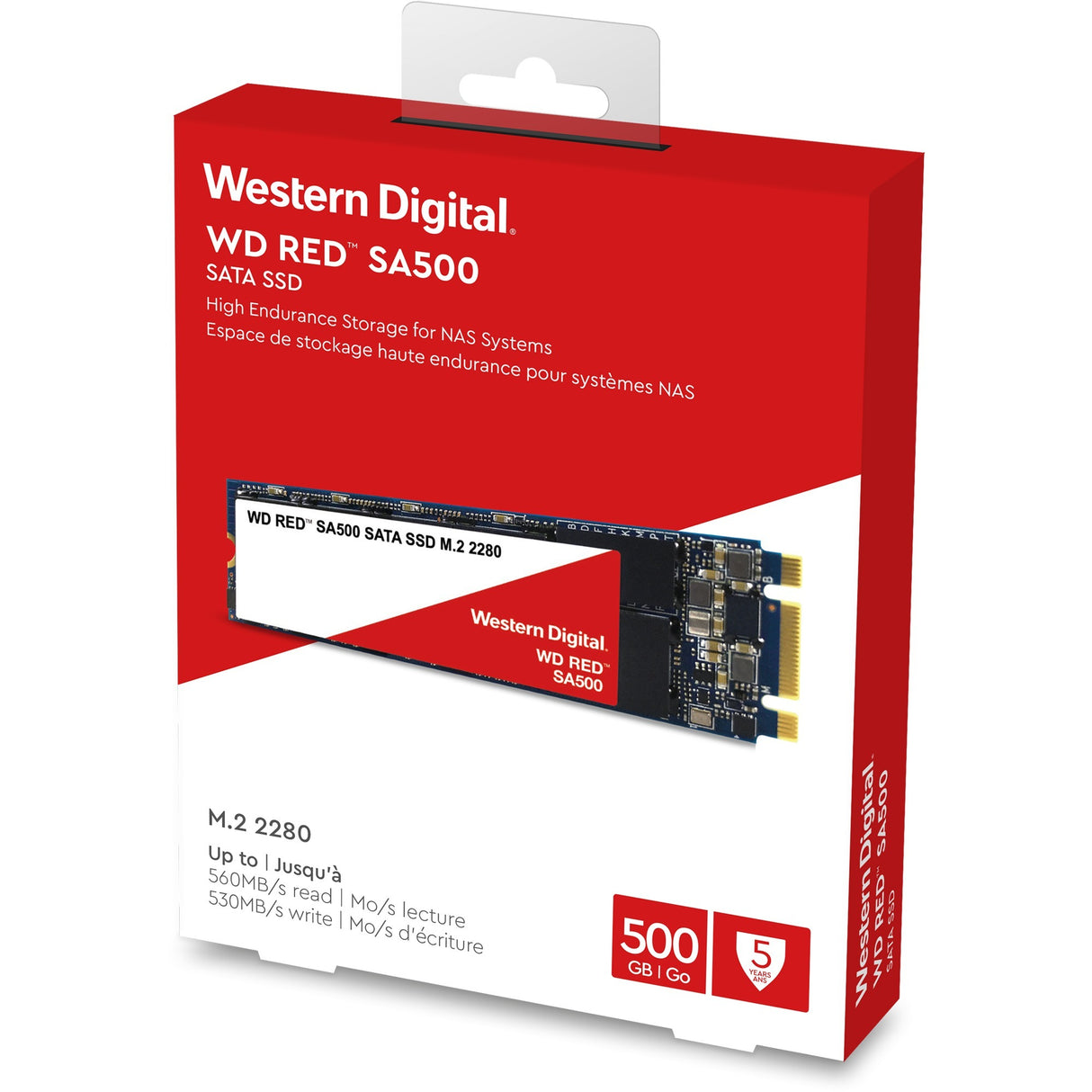 WD rot, 500 GB