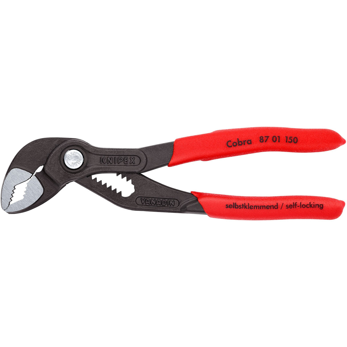 Knipex 87 01 150 Wasserpumpenzange Cobra poliert 150mm