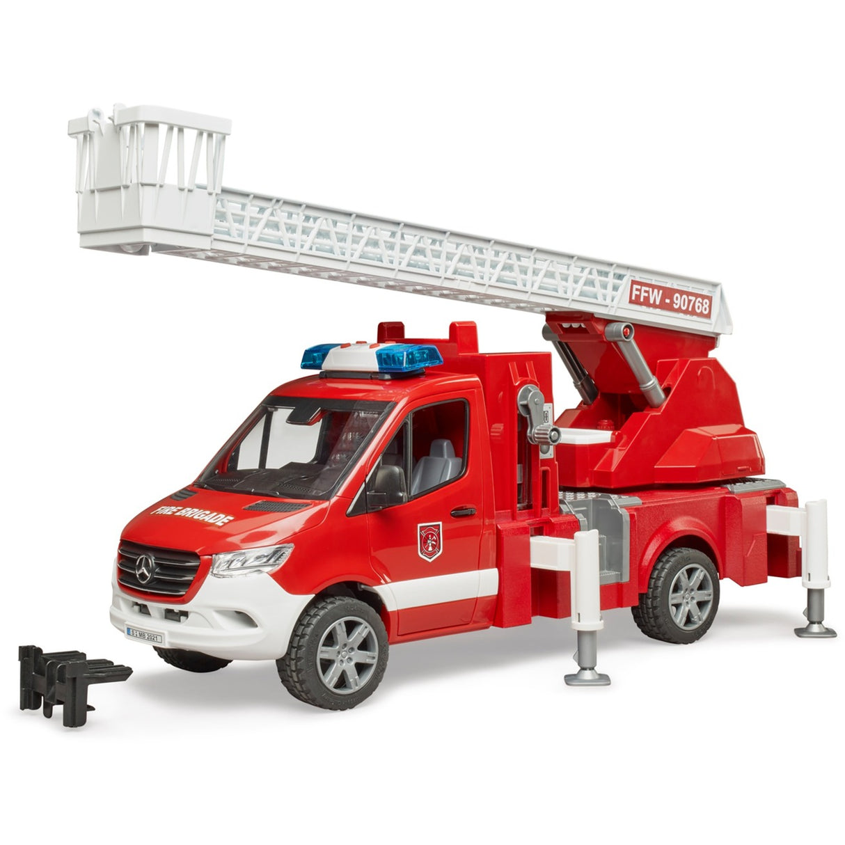 Bruder Fire Truck mit Leiter und Wasserpumpe +Licht und Schall