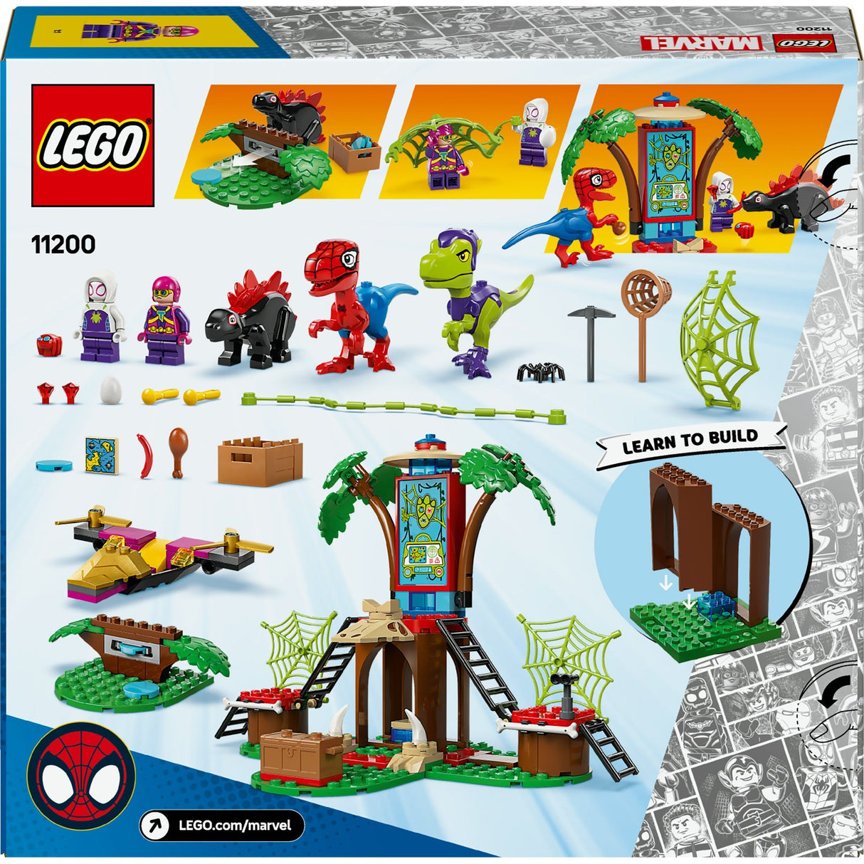 Lego Spidey 11200 Spidey und Gobbys Raptor kämpfen im Baumhaus