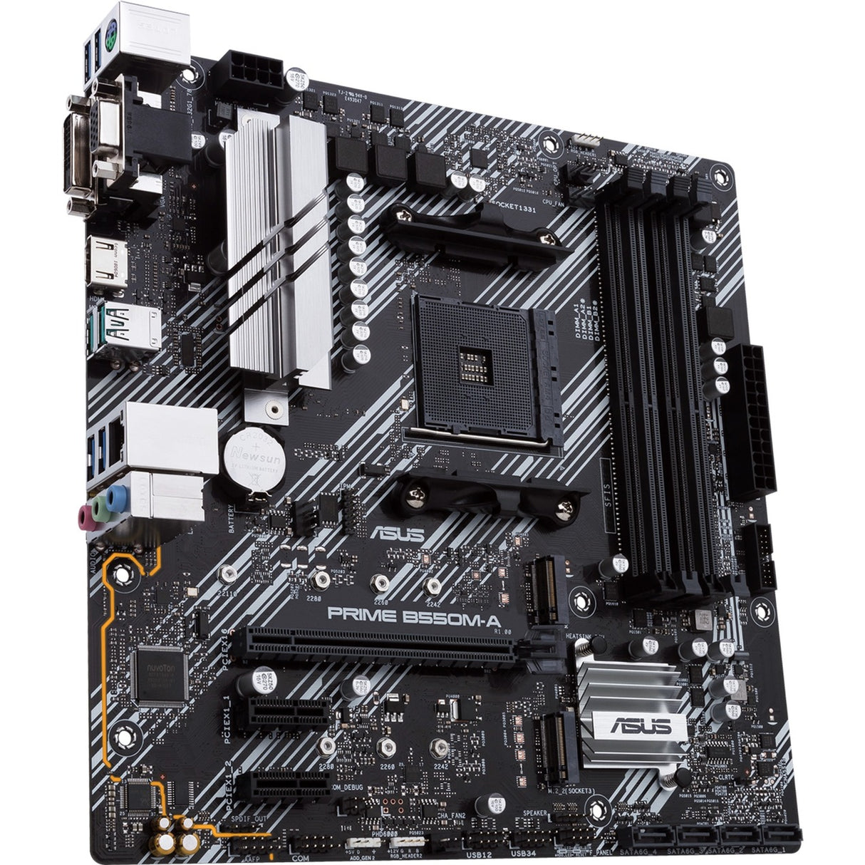 Asus Prime B550M-A Sockel AM4 Mainboard (RAID, GB-LAN, Sound, µATX)