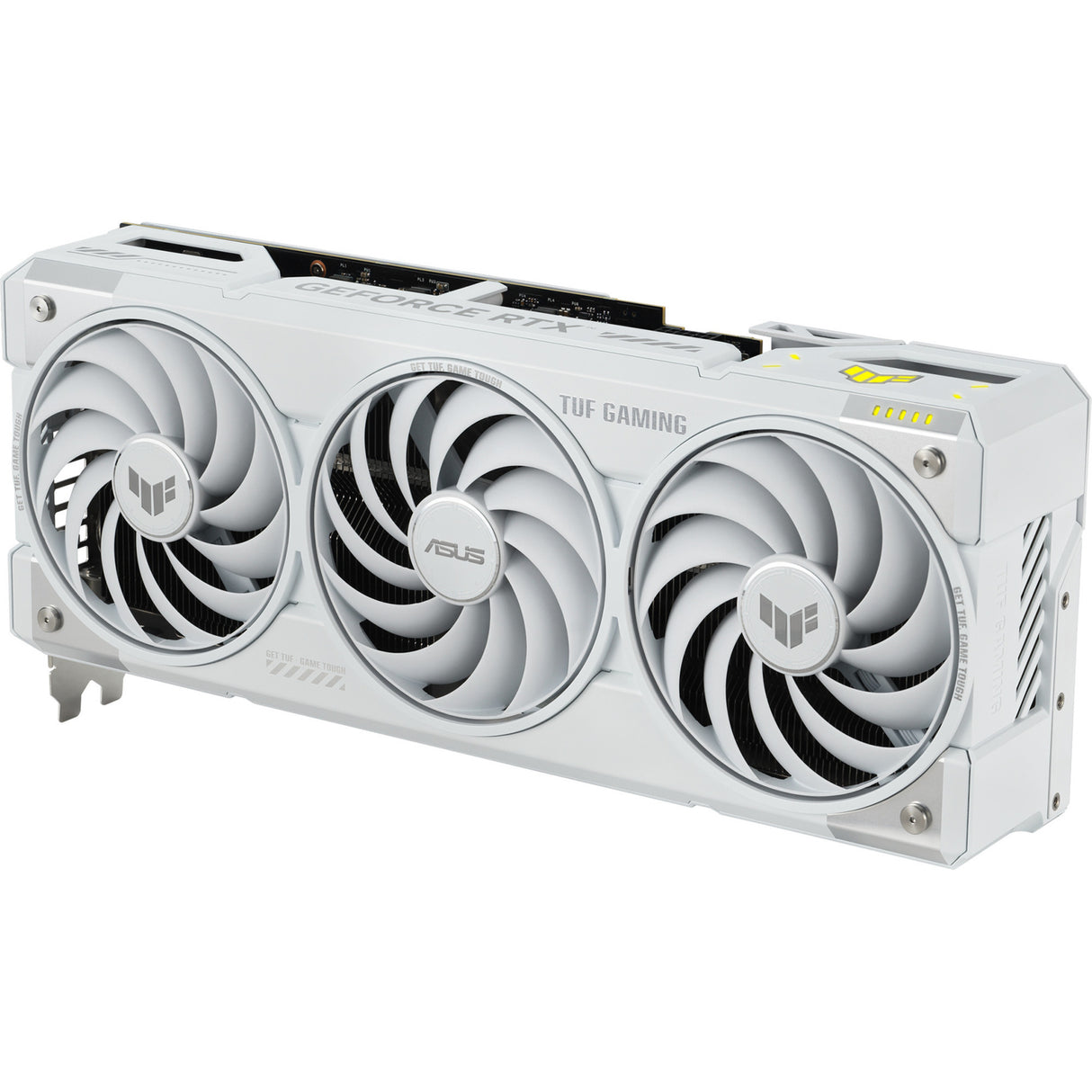 Asus tuf gaming geforce rtx 5070 ti oc white grafische kaart (wit, 3x displayport, 2x hdmi, dlss 4)