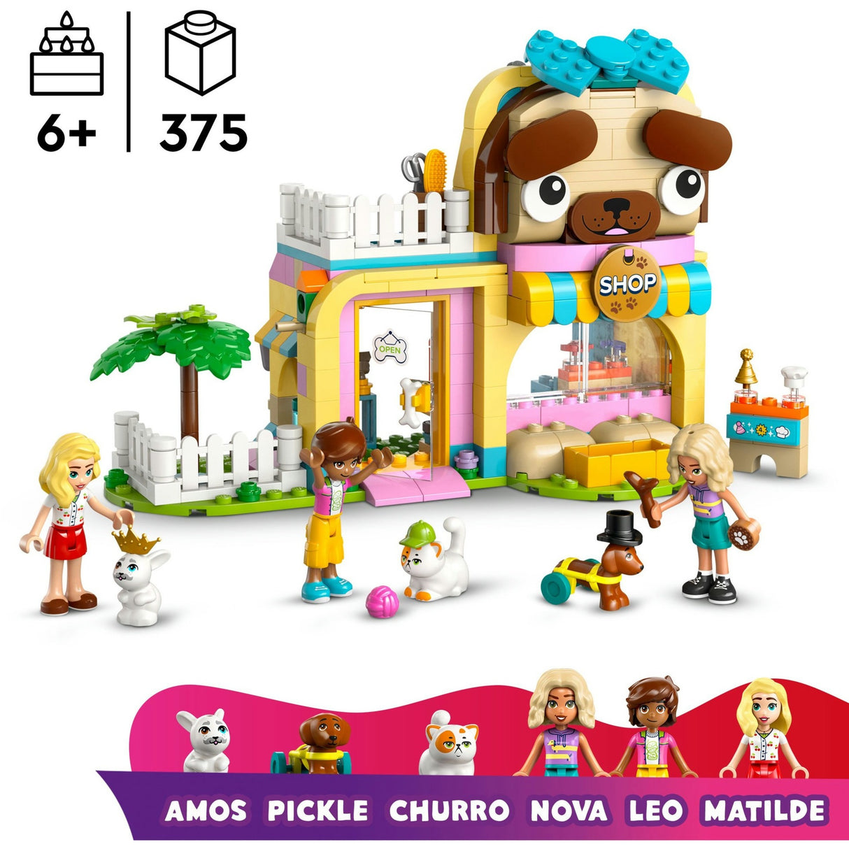 Lego Friends Laden mit Tierzubehör – 42650