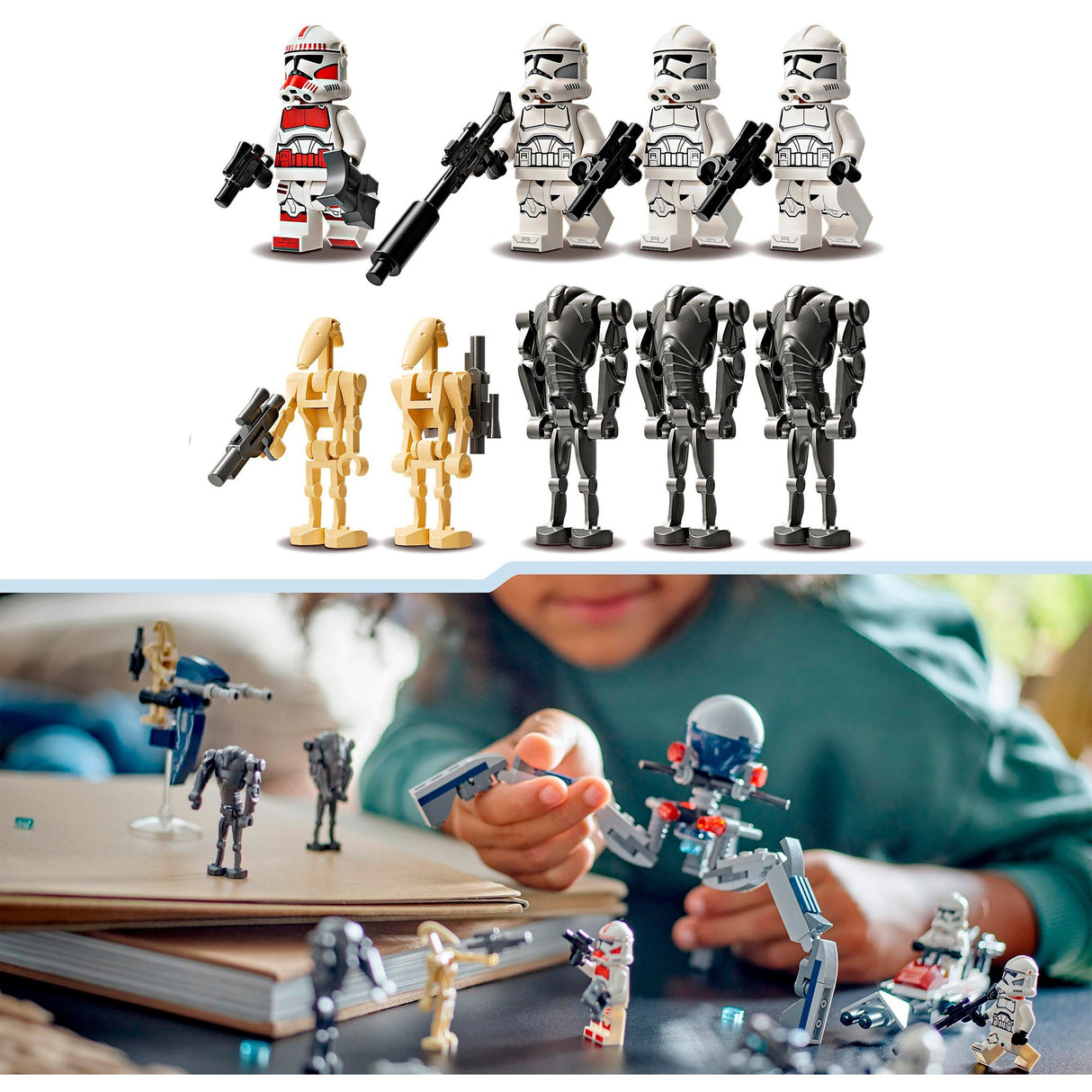 Lego Star Wars Clone Trooper™ Battle Droid™ Battle Pack – 75372