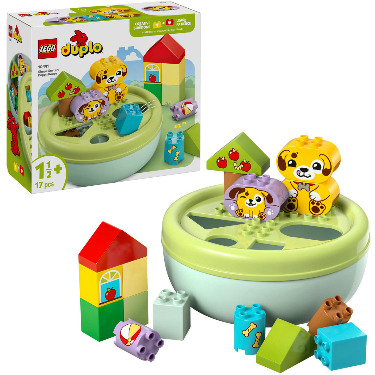 Lego Duplo 10441 Formensortierer-Welpenhaus