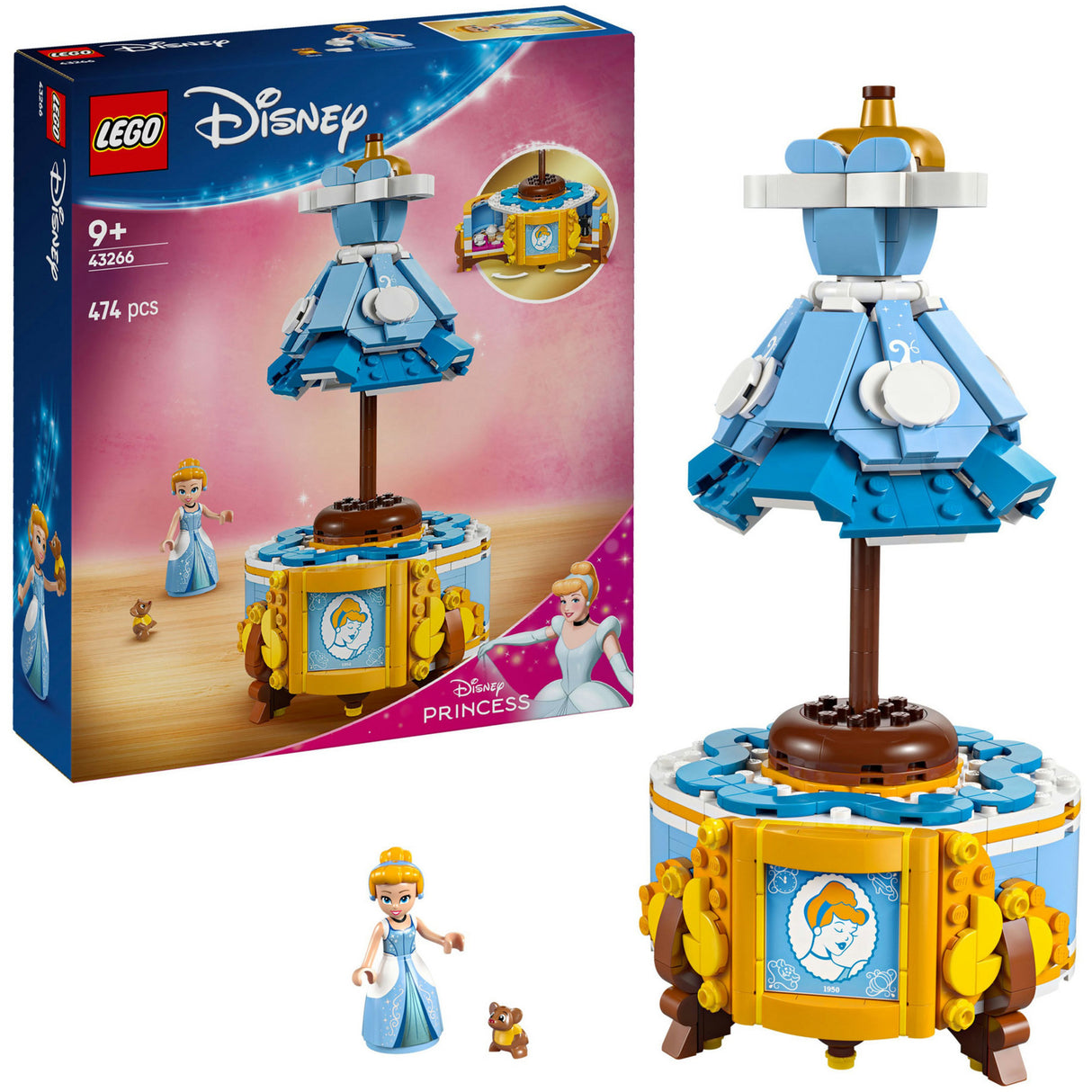 Lego® Disney Princess – Aschenputtels Kleid – 43266