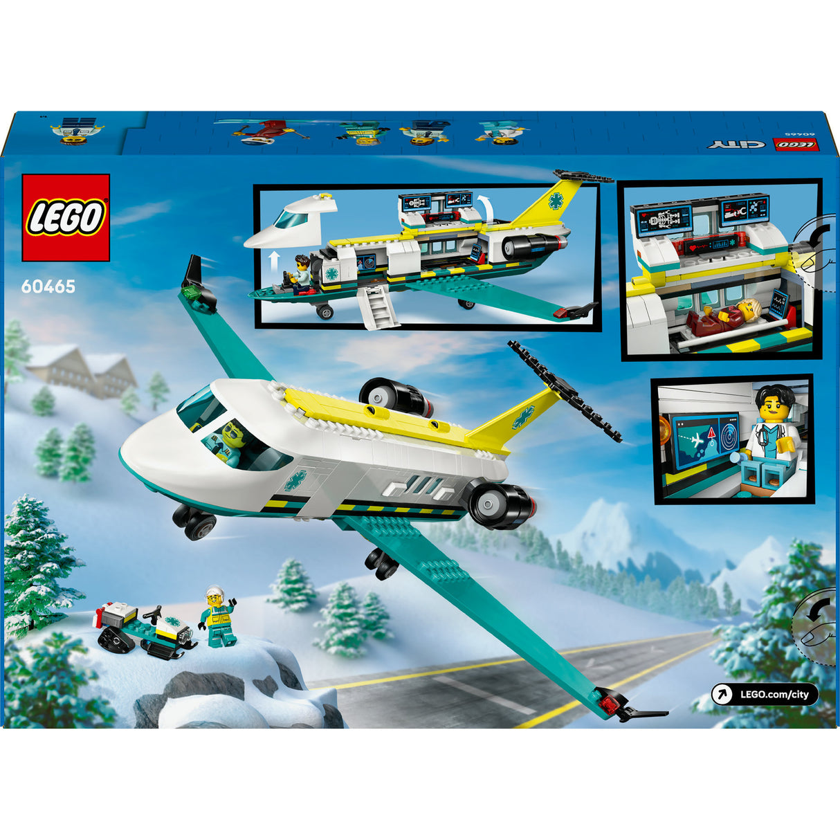Lego City 60465 Rettungsflugzeug