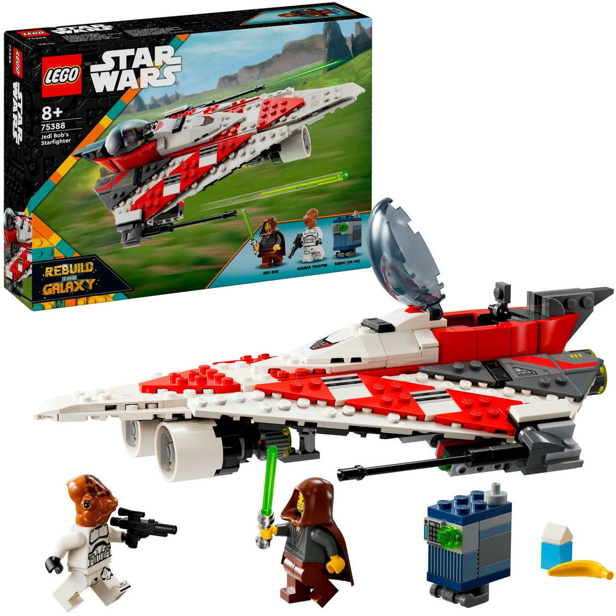 Lego Star Wars 75388 Jedi Bob Starfighter