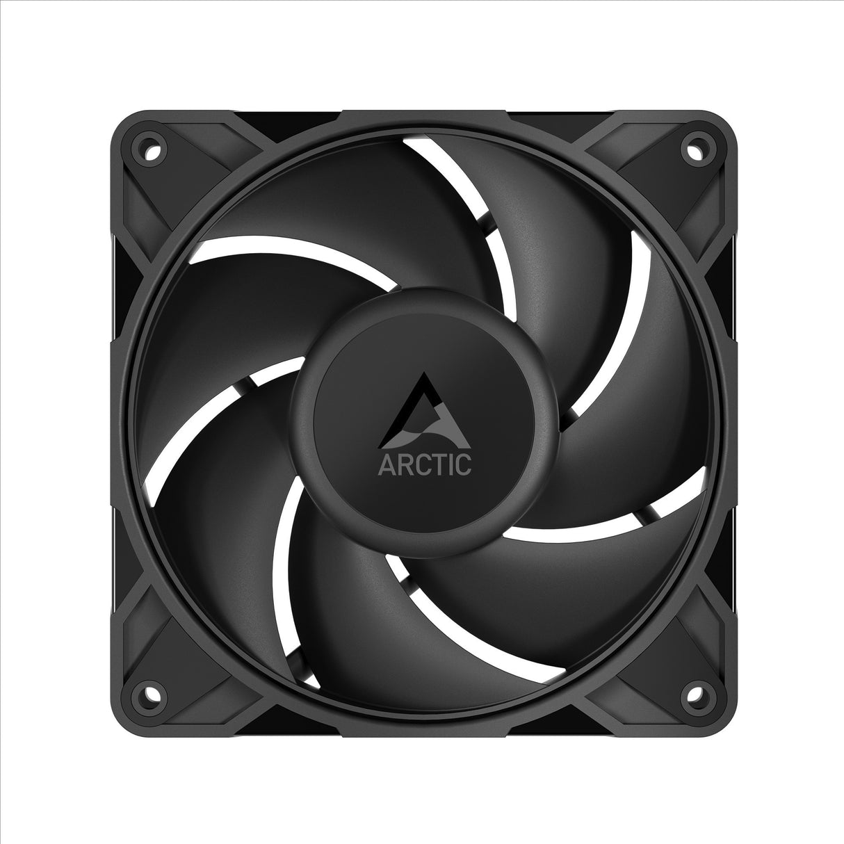 Arctic p12 pro pst case fans (zwart, 5 stuks, 120 x 120 x 25 mm, pwm)
