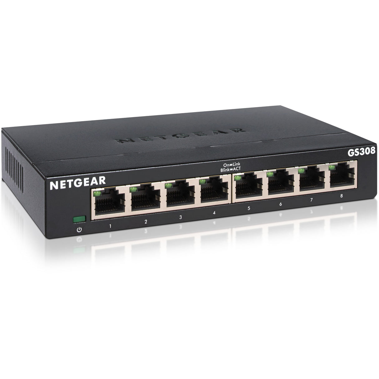 Netgear GS308 Switch (schwarz)