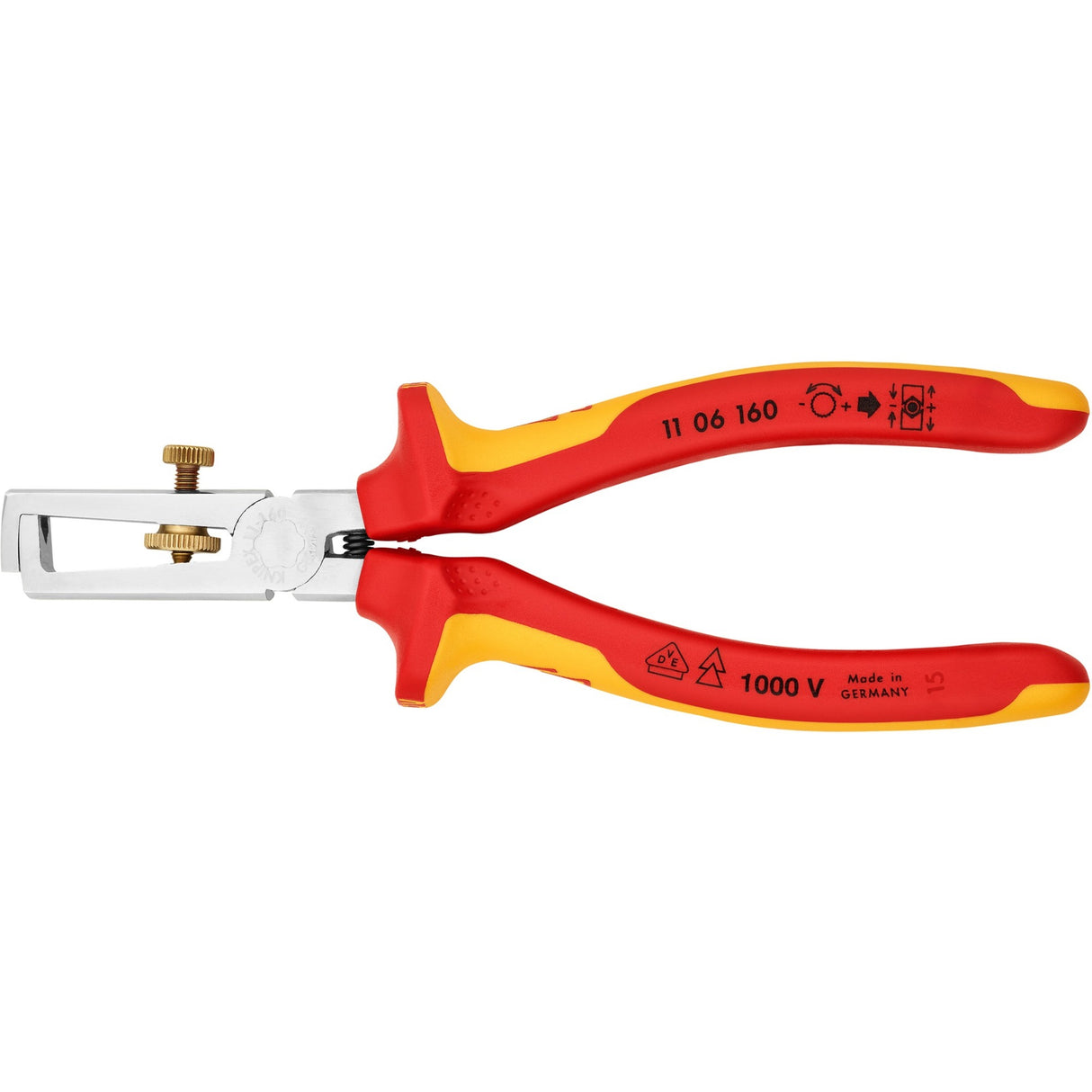 Knipex Abisolierzange VDE 1106160