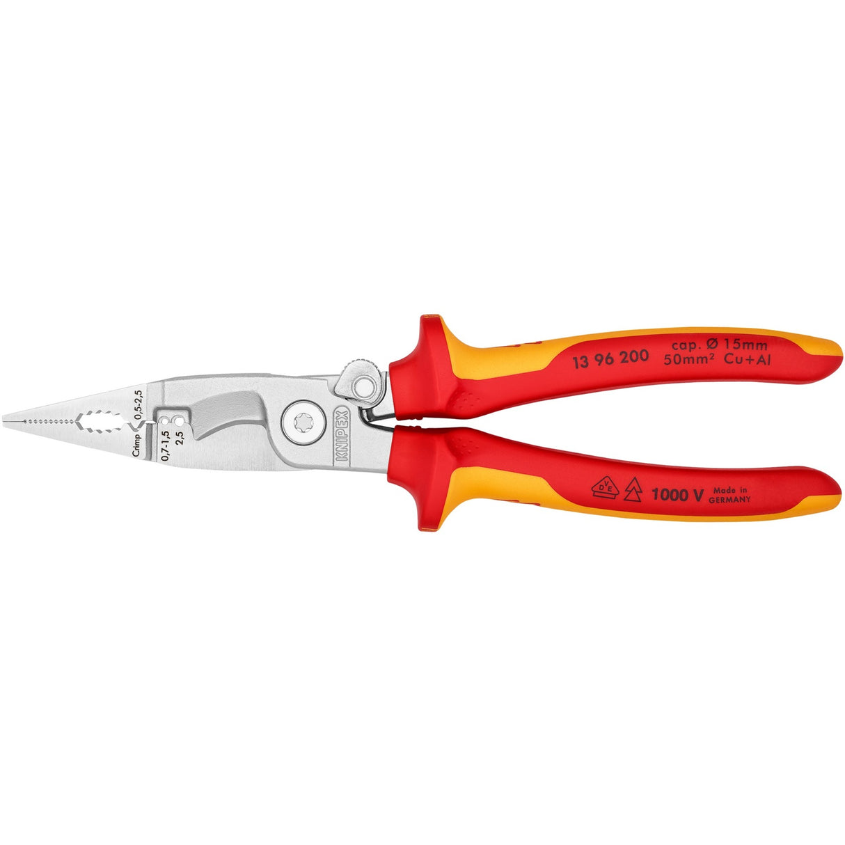 Knipex Elektroinstallationszange VDE 1396200